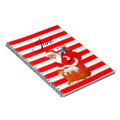 Cahier à reliure spirale de Noël (Côté Droit)