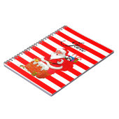 Cahier à reliure spirale de Noël (Côté gauche)