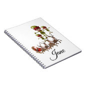 Cahier à reliure spirale de Noël (Côté Droit)