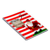 Cahier à reliure spirale de Noël (Côté Droit)