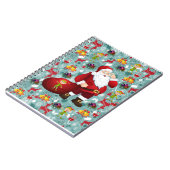Cahier à reliure spirale de Noël (Côté gauche)