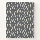 Cahier à reliure spirale de recette personnalisé (Dos)