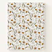 Cahier à reliure spirale de recettes personnalisée (Dos)