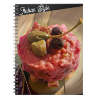Cahier à reliure spirale de style italien - Photo
