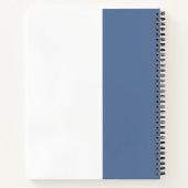Cahier à reliure spirale de voiture classique (Dos)