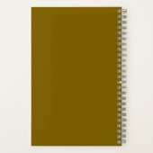 Cahier à reliure spirale Deluxe (Verso)