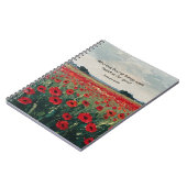 Cahier à reliure spirale des Écritures chrétiennes (Côté gauche)