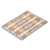 Cahier à reliure spirale, design tendance multicol (Côté gauche)