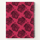 Cahier à reliure spirale dragon (Dos)