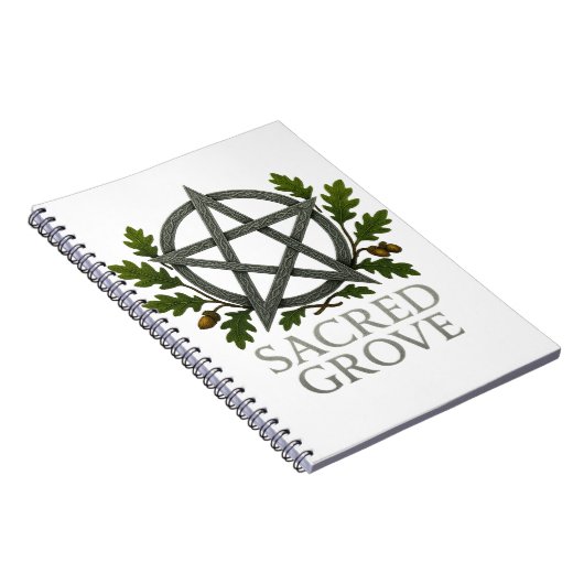 Cahier à reliure spirale du Bosquet Sacré (Côté Droit)
