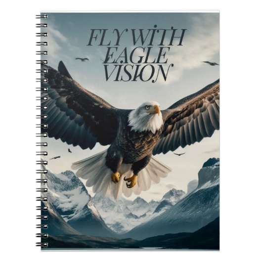 Cahier à reliure spirale Eagle Vision (Devant)