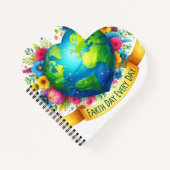 Cahier à reliure spirale Earth Day Everyday (Devant)