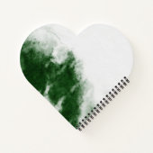 Cahier à reliure spirale en forme de cœur (Dos)