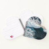 Cahier à reliure spirale en forme de cœur (Intérieur)