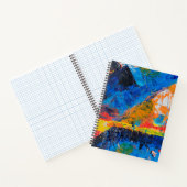 Cahier à reliure spirale Explosion de Couleurs (Intérieur)