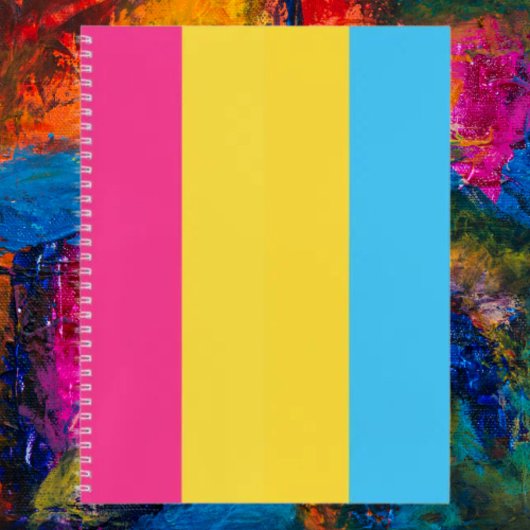 Cahier à reliure spirale Fierté Pan