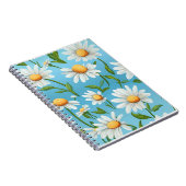 Cahier à reliure spirale Fleur de Bleu Ciel (Côté Droit)