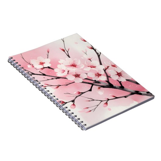 Cahier à reliure spirale Fleur de cerisier Sakura (Côté Droit)