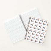 Cahier à reliure spirale Fleur d'oiseau de paradis (Intérieur)