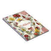 Cahier à reliure spirale Fleurs indigènes australi (Côté Droit)