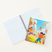 ✨ Cahier à reliure spirale Happy Day | Conception  (Intérieur)