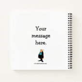 Cahier à reliure spirale Humour de Bureau (Dos)