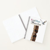 Cahier à reliure spirale - Journal à couverture ri (Intérieur)