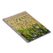 Cahier à reliure spirale Lignes sans fin de maïs (Côté Droit)