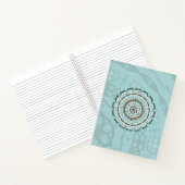 Cahier à reliure spirale Lotus Weave (Intérieur)