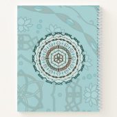Cahier à reliure spirale Lotus Weave (Dos)
