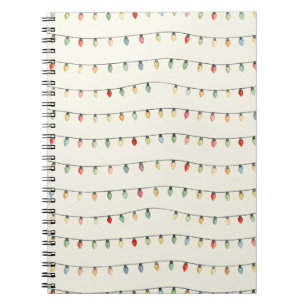 Cahier à reliure spirale Lumières colorées Mini-
