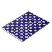 Cahier à reliure spirale Midnight Daisy (Côté gauche)
