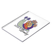 Cahier à reliure spirale mignon pour l'école (Côté gauche)