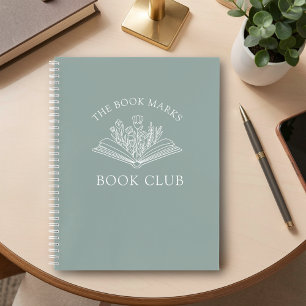 Cahier à reliure spirale personnalisé au nom du cl
