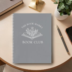 Cahier à reliure spirale personnalisé au nom du cl