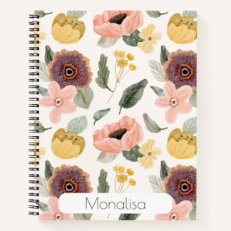 Cahier à reliure spirale personnalisé – Cahier sco