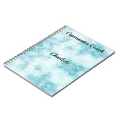 Cahier à reliure spirale personnalisé pour entraîn (Côté gauche)