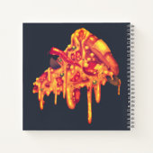 Cahier à reliure spirale Pizza Délicieux  (Dos)