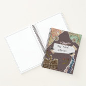 Cahier à reliure spirale, Planificateur, (Intérieur)