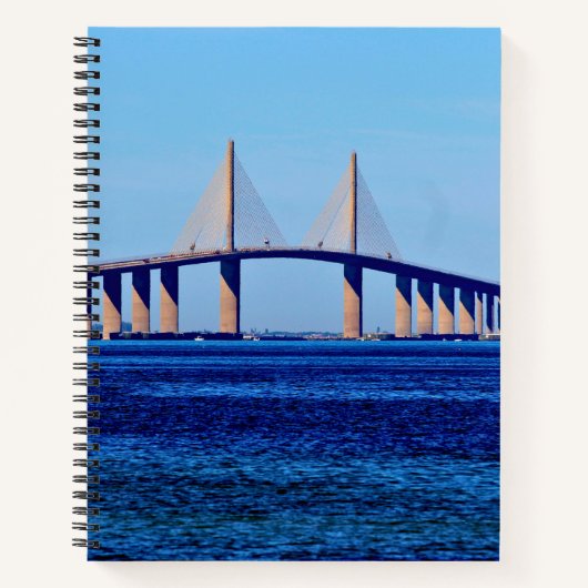 Cahier à reliure spirale Pont Sunshine Skyway (Devant)