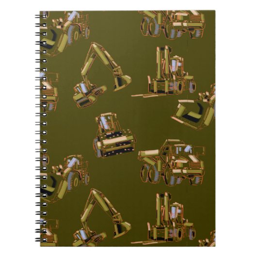 Cahier à reliure spirale pour équipement lourd pou (Devant)