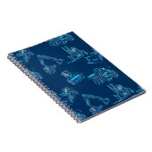 Cahier à reliure spirale pour équipement lourd pou (Côté Droit)