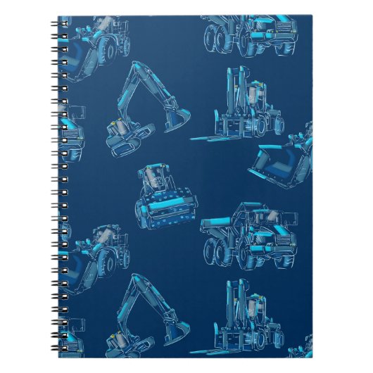 Cahier à reliure spirale pour équipement lourd pou (Devant)