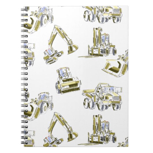 Cahier à reliure spirale pour équipement lourd pou (Devant)