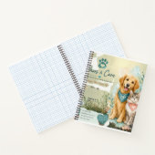 Cahier à reliure spirale pour gardien de chats et (Intérieur)