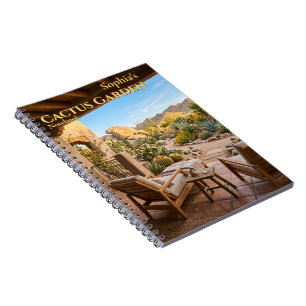 Cahier à reliure spirale pour jardin de cactus per