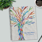 Cahier à reliure spirale pour professeur de yoga