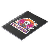 Cahier à reliure spirale squelette mignon Stay Str (Côté gauche)