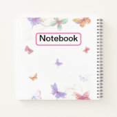 Cahier à reliure spirale Téléchargez votre propre  (Dos)