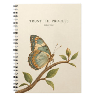 Cahier à reliure spirale « Trust the Process » |